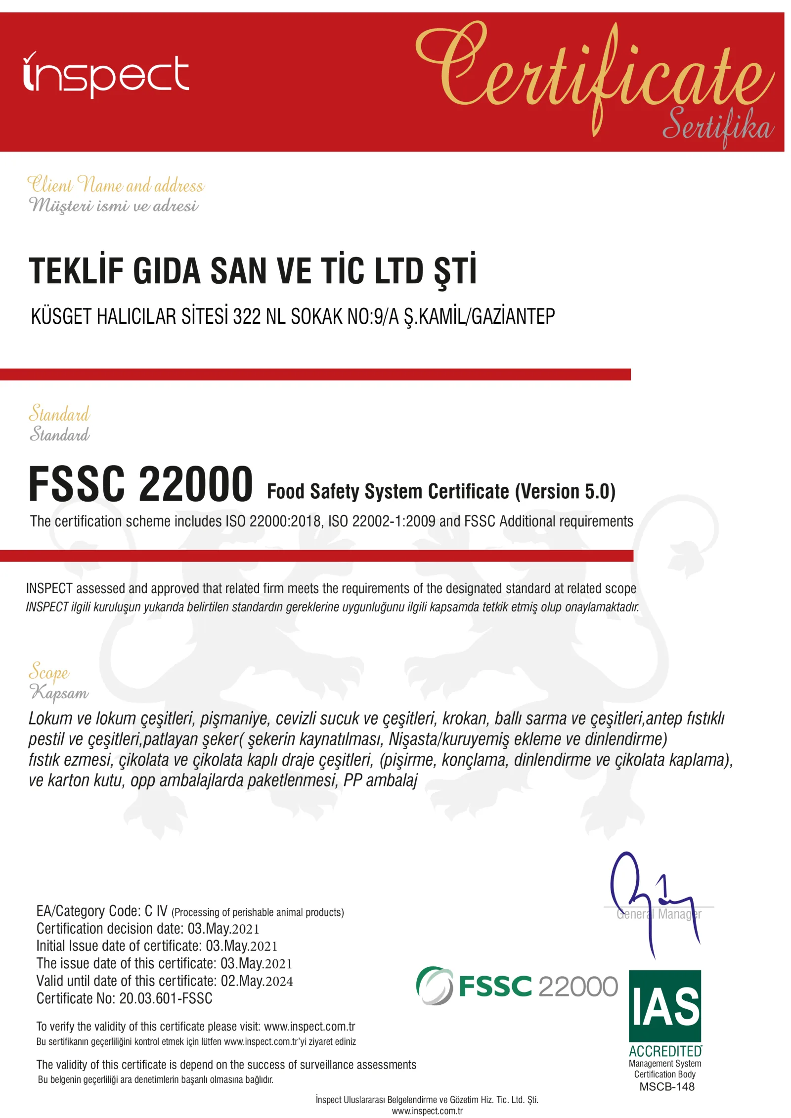 FSSC 22000